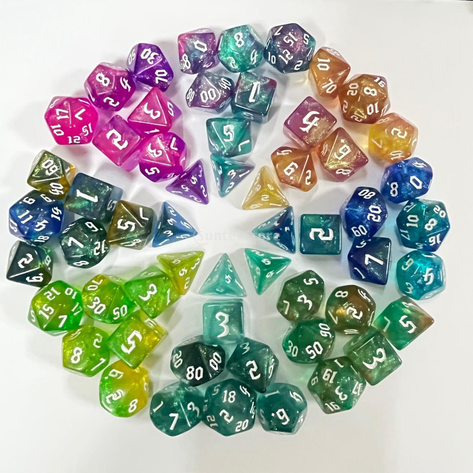 Board Game Ludo - 7/10PCS Role Playing Game Dice Set